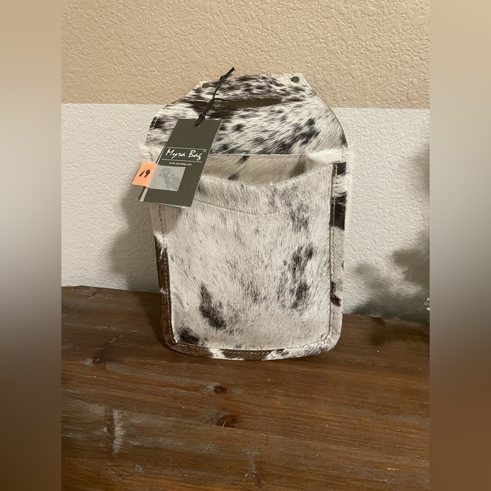 Cowhide Beer Tote
